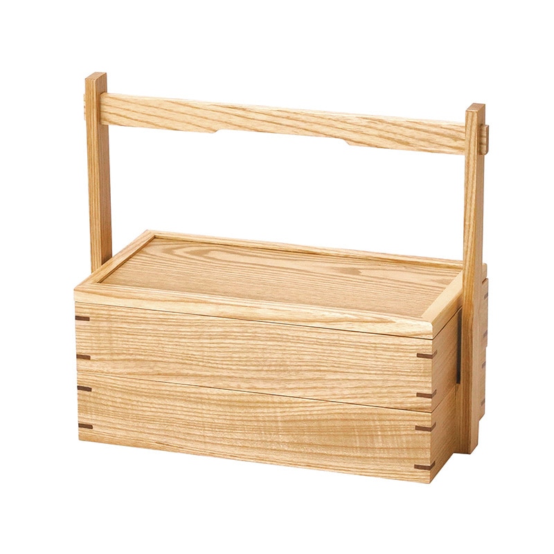 ヤマコー タモ万能手提げ弁当箱  27161 1個（ご注文単位1個）【直送品】