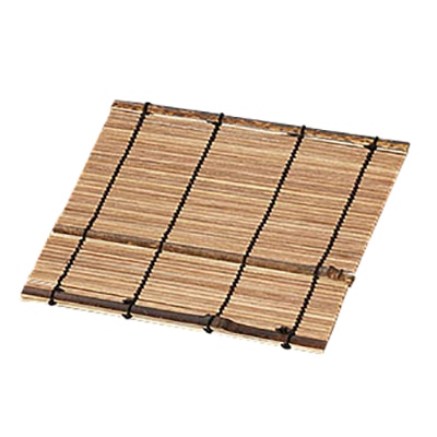 ヤマコー すす竹コースター 27212 1個(ご注文単位1個)【直送品】