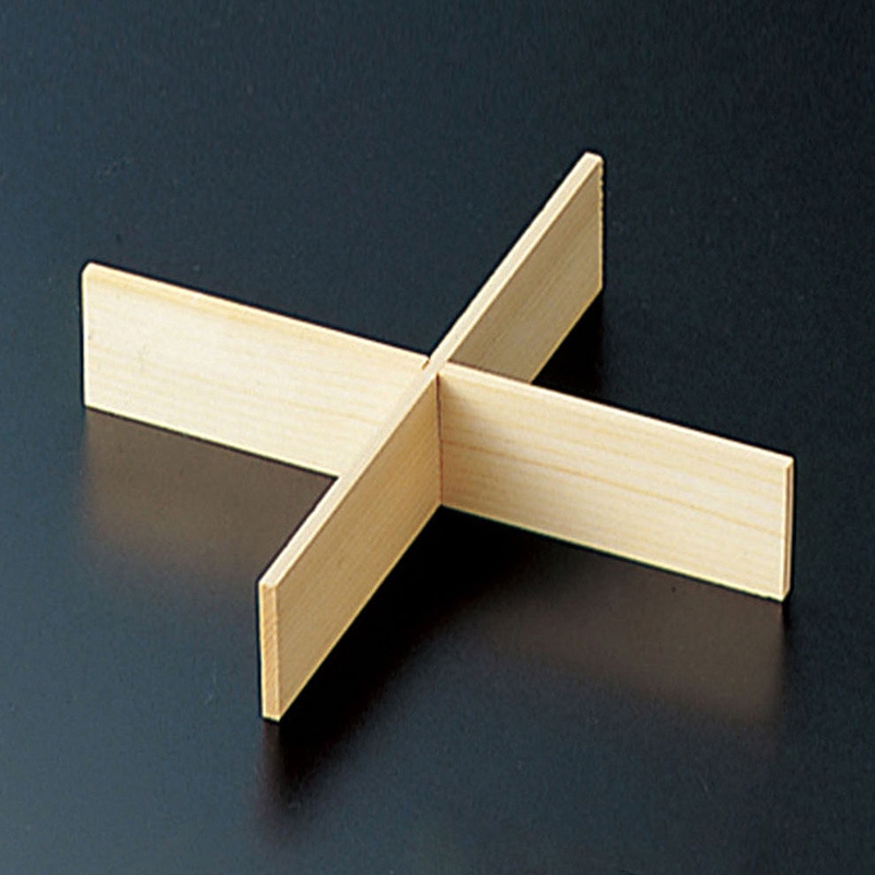 ヤマコー 白木 おせち重箱 6.5寸用仕切 2本組 27321 1個(ご注文単位1個)【直送品】