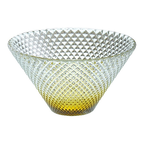 ヤマコー 硝子モダンカップ　大　琥珀  27590 1個（ご注文単位1個）【直送品】