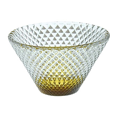 ヤマコー 硝子モダンカップ　小　琥珀  27595 1個（ご注文単位1個）【直送品】