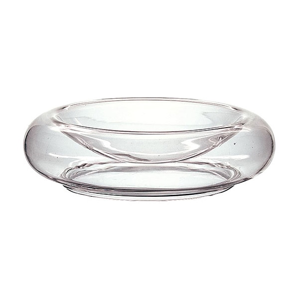 ヤマコー 硝子　エアー　平皿　小  27741 1個（ご注文単位1個）【直送品】