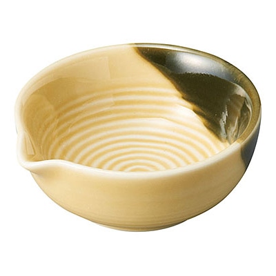 ヤマコー 新　片口小鉢　黄瀬戸  27767 1個（ご注文単位1個）【直送品】