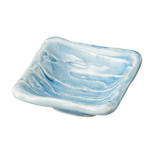 ヤマコー 荒削ぎ姫小付 淡青 27804 1個(ご注文単位1個)【直送品】