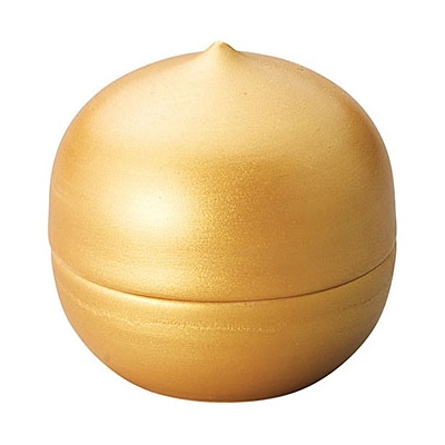 ヤマコー 外金彩栗型珍味 小 27817 1個(ご注文単位1個)【直送品】