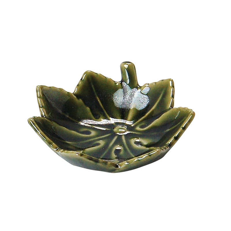 ヤマコー 陶器・カエデ珍味入 織部 27875 1個（ご注文単位1個）【直送品】