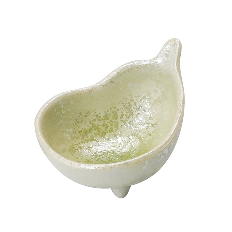 ヤマコー ナス型ラスター珍味入 ヒワ 27918 1個（ご注文単位1個）【直送品】