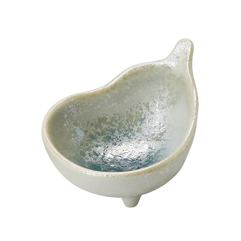 ヤマコー ナス型ラスター珍味入 ルリ 27919 1個（ご注文単位1個）【直送品】