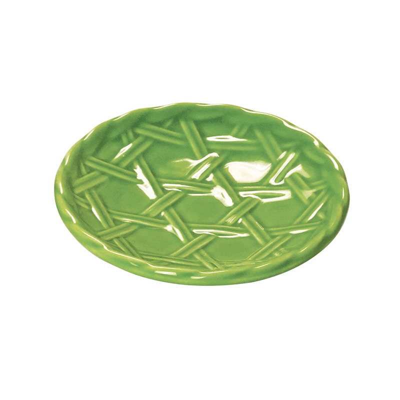 ヤマコー 六ツ目ざる小皿 白竹色 27945 1個（ご注文単位1個）【直送品】