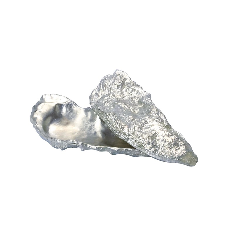 ヤマコー 錫・牡蠣型蓋付小皿 27949 1個(ご注文単位1個)【直送品】