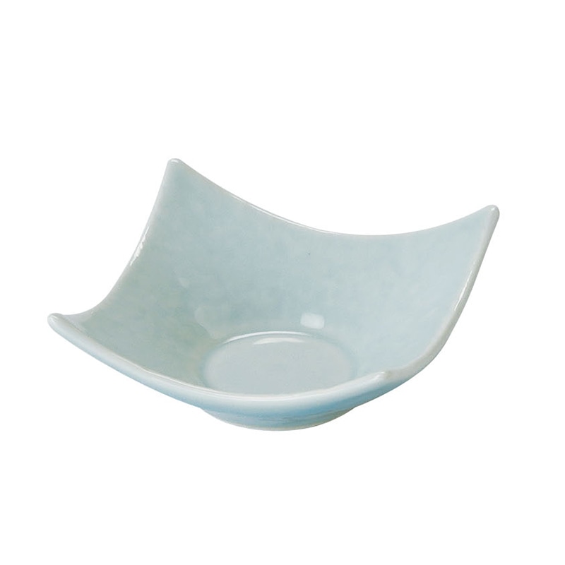 ヤマコー 石目調 角型小付 青白磁 中 27972 1個(ご注文単位1個)【直送品】