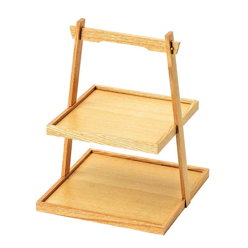 ヤマコー やぐら盛器 タモ 28046 1個（ご注文単位1個）【直送品】