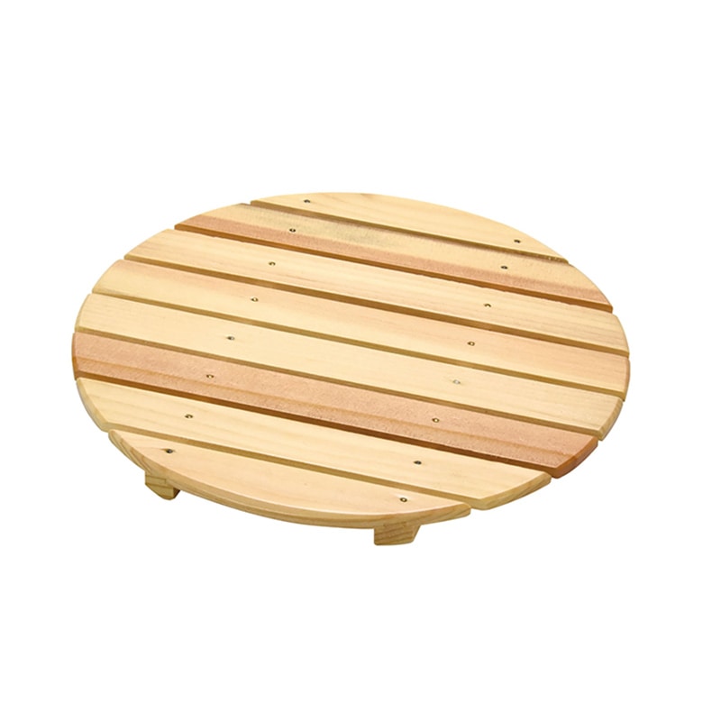 ヤマコー 天然木盛込桶用目皿　クリアー　尺2用  30015 1個（ご注文単位1個）【直送品】