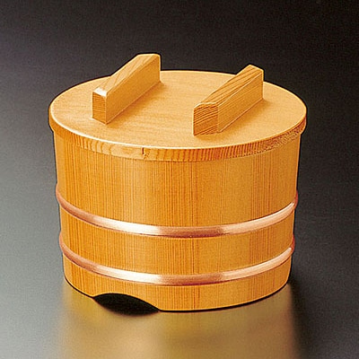 ヤマコー 椹 ちらし桶 深型 蓋付 30209 1個(ご注文単位1個)【直送品】