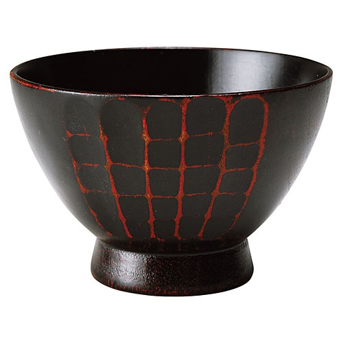 ヤマコー 汁椀 羽反つき彫 大 曙 30361 1個(ご注文単位1個)【直送品】