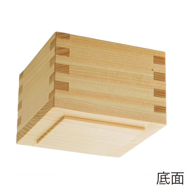 ヤマコー スタッキング檜 1合桝 塗装付 30437 1個(ご注文単位1個)【直送品】