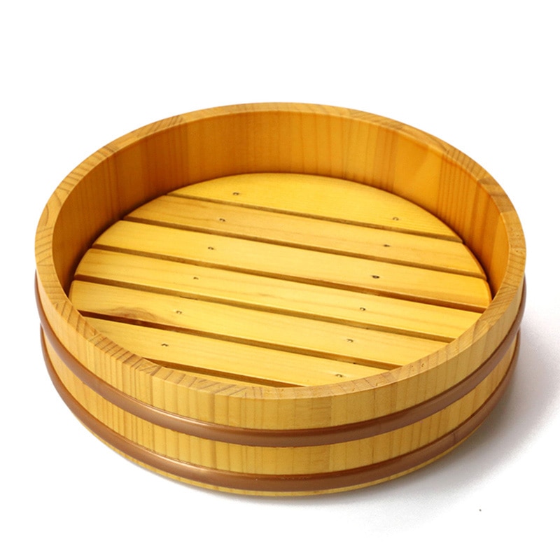 ヤマコー 椹色　盛込桶　目皿付　9寸  31024 1個（ご注文単位1個）【直送品】