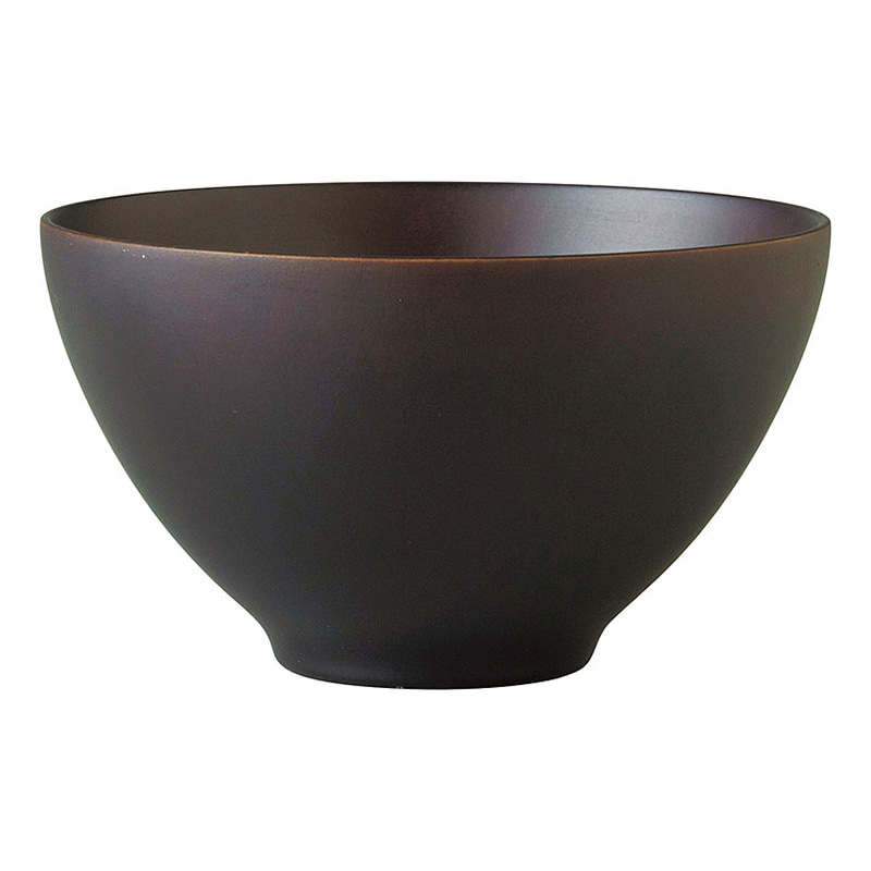 ヤマコー 和みボウル カフェ ダークブラウン 32076 1個(ご注文単位1個)【直送品】