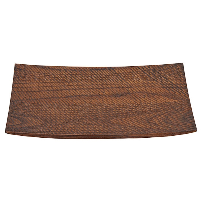 ヤマコー タモ手彫り匠 長角皿 大 32431 1個(ご注文単位1個)【直送品】