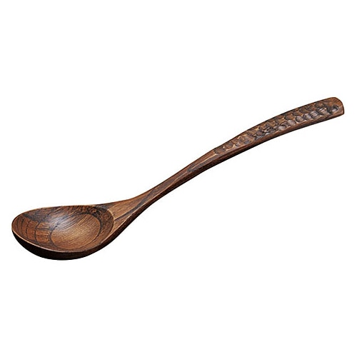 ヤマコー タモ手彫り匠 手掘りスプーン 32434 1個(ご注文単位1個)【直送品】