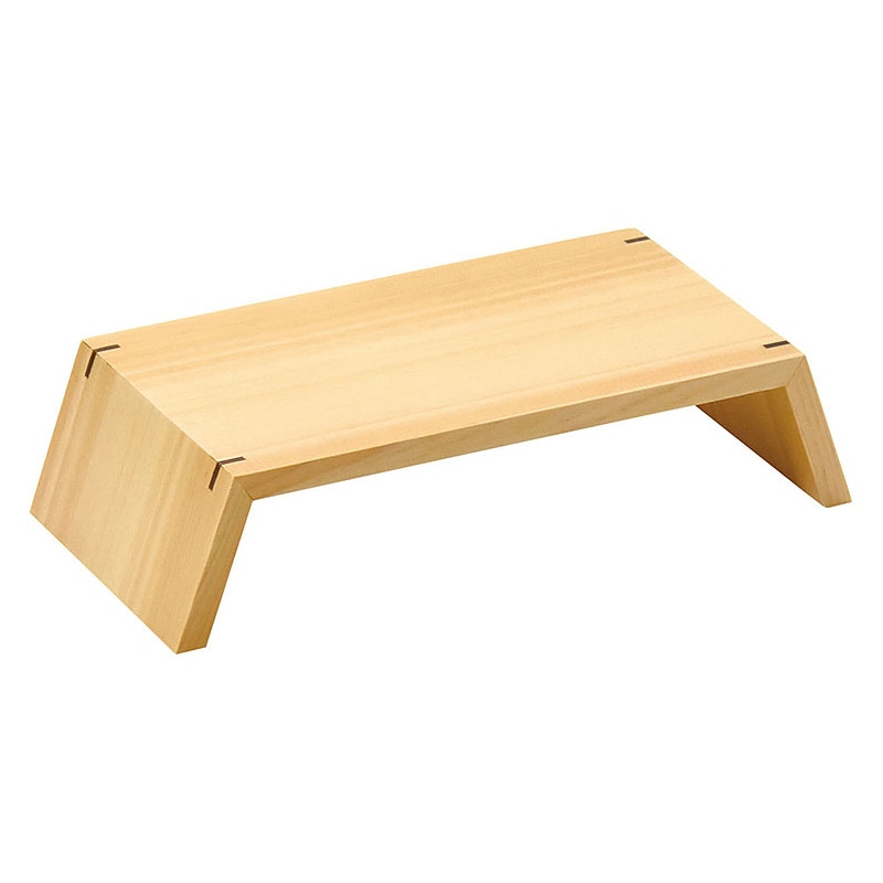 ヤマコー 桧スタンド盛台 4×7 32452 1個(ご注文単位1個)【直送品】