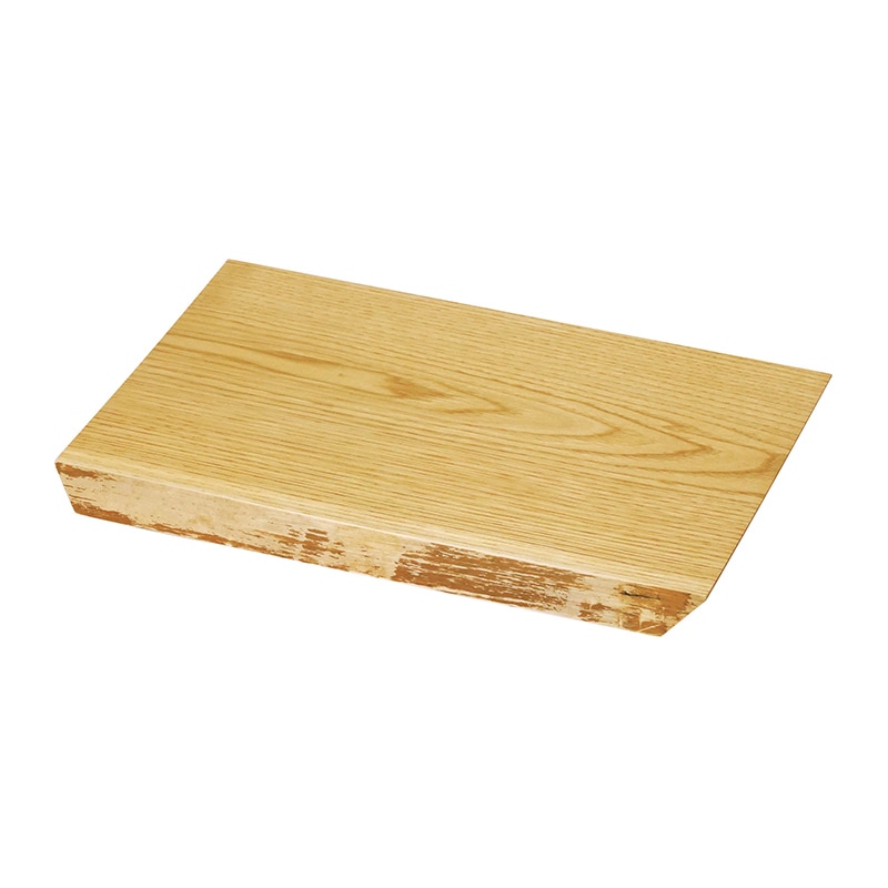 ヤマコー 栗の板皿　ノタ付 L 32553 1個（ご注文単位1個）【直送品】