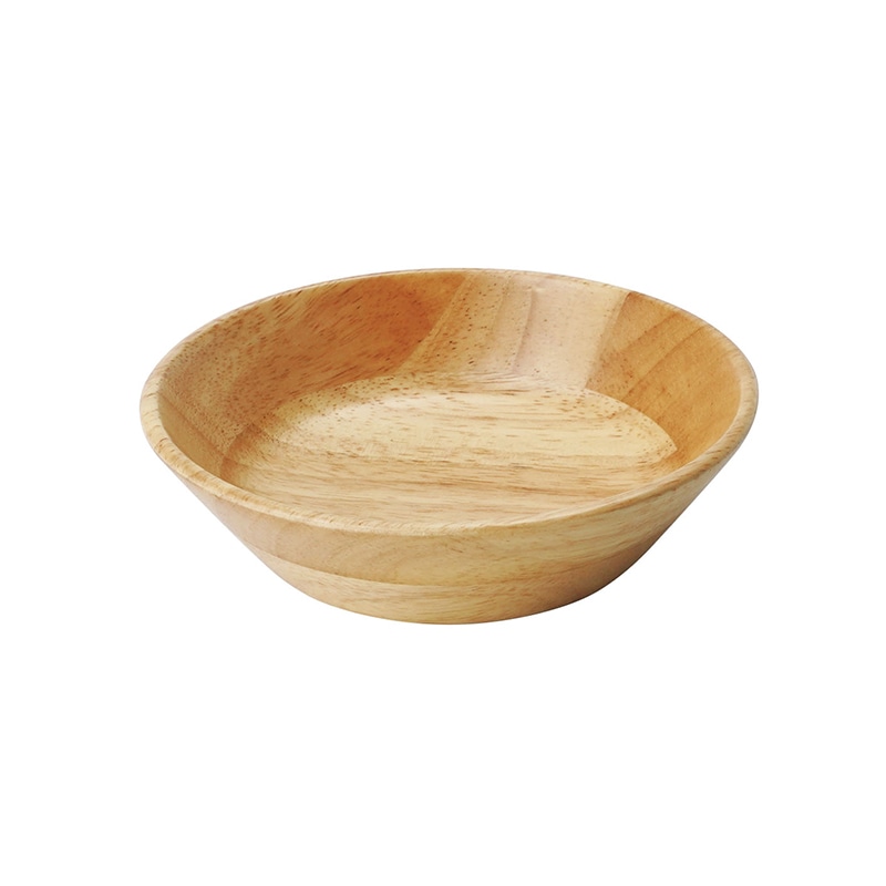 ヤマコー ラバーウッド　サラダ小皿  32555 1個（ご注文単位1個）【直送品】