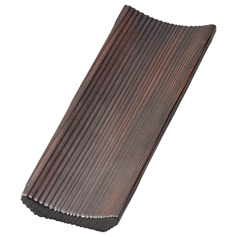 ヤマコー 焼杉　スリムおしぼり受け  38079 1個（ご注文単位1個）【直送品】