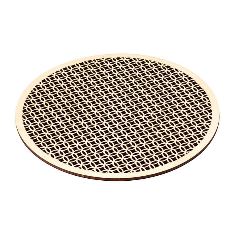 ヤマコー ひのき細密膳 丸 大 七宝 38134 1個(ご注文単位1個)【直送品】