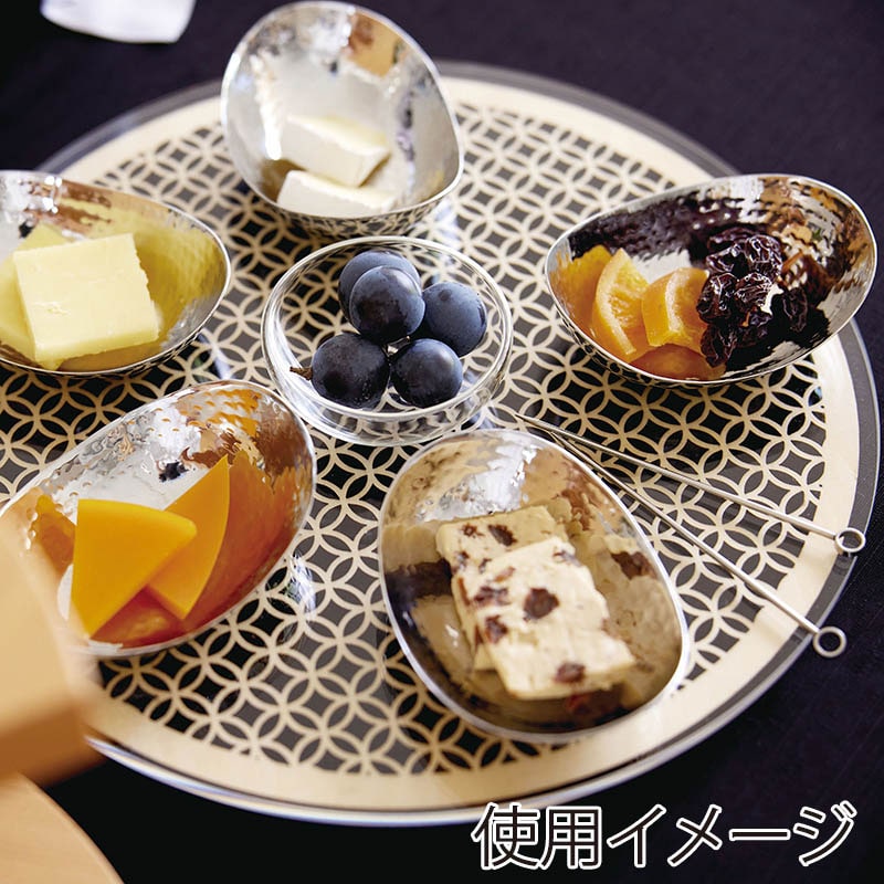 ヤマコー ひのき細密膳 丸 大 七宝 38134 1個(ご注文単位1個)【直送品】