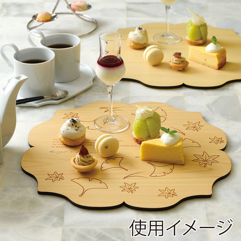 ヤマコー 型抜き料理トレー 秋 38202 1個(ご注文単位1個)【直送品】