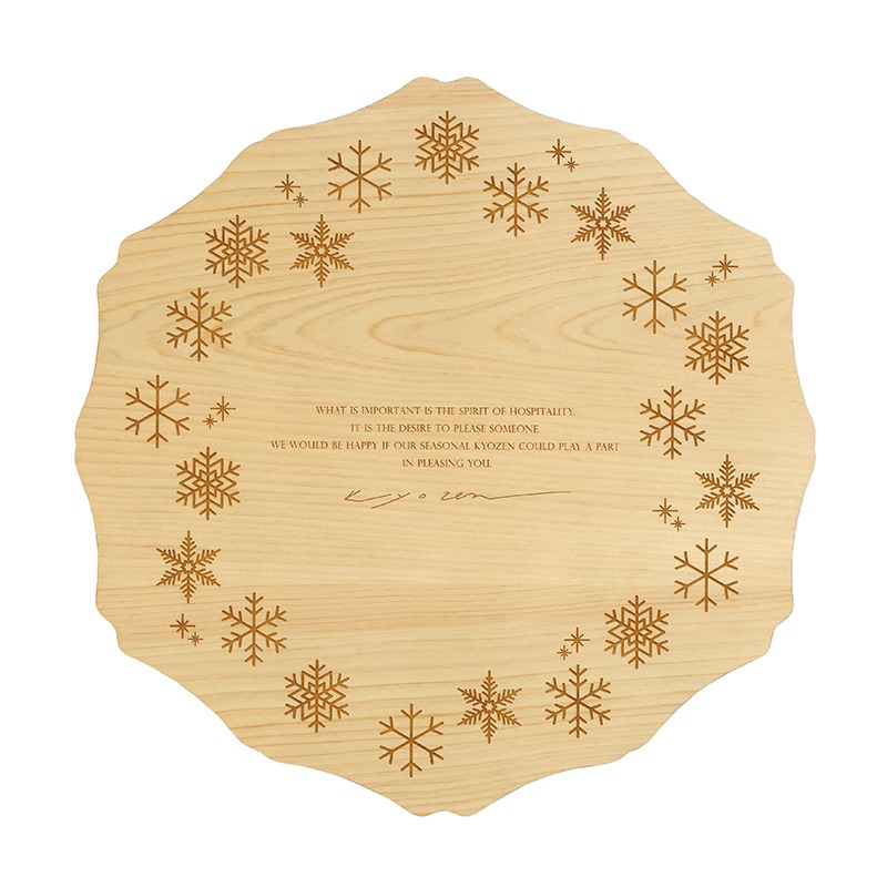 ヤマコー 型抜き料理トレー 冬 38203 1個（ご注文単位1個）【直送品】