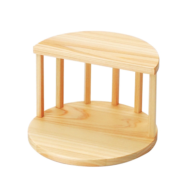 ヤマコー 縦格子段飾り　桧 大 38205 1個（ご注文単位1個）【直送品】