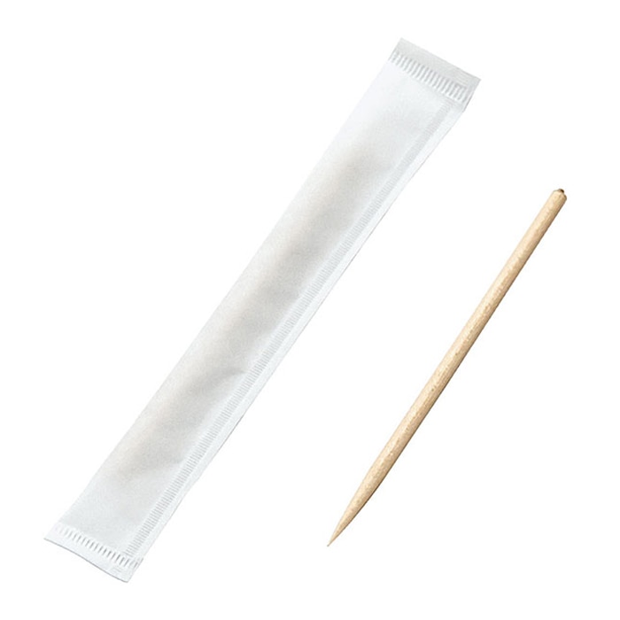 ヤマコー 国産白樺爪楊枝　完封　100本入　＊ケース入  38445 1パック（ご注文単位1パック）【直送品】