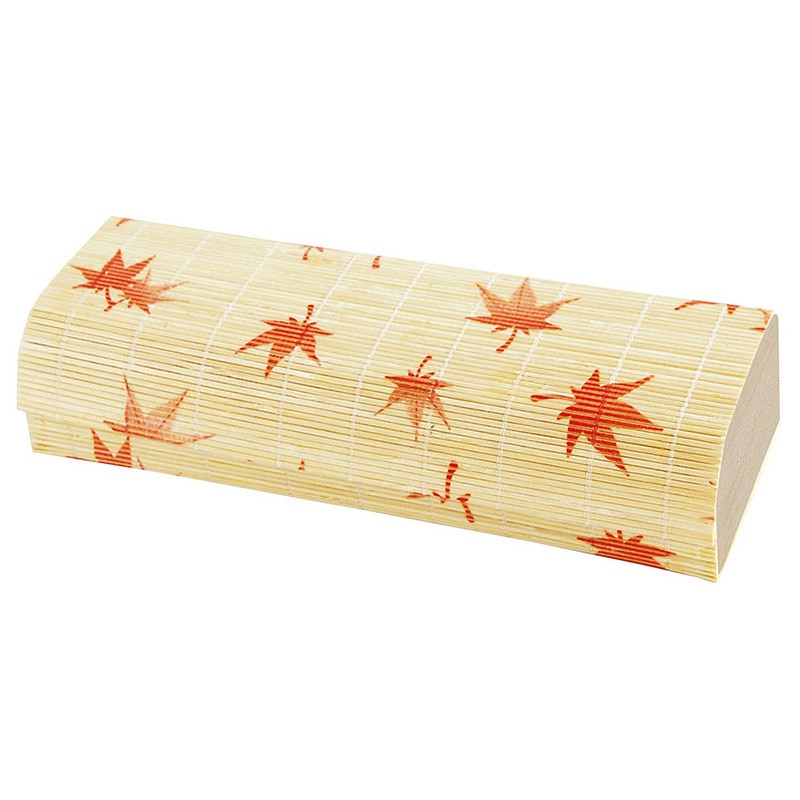 ヤマコー 新すだれ弁当 紅葉柄 小 38541 1個(ご注文単位1個)【直送品】