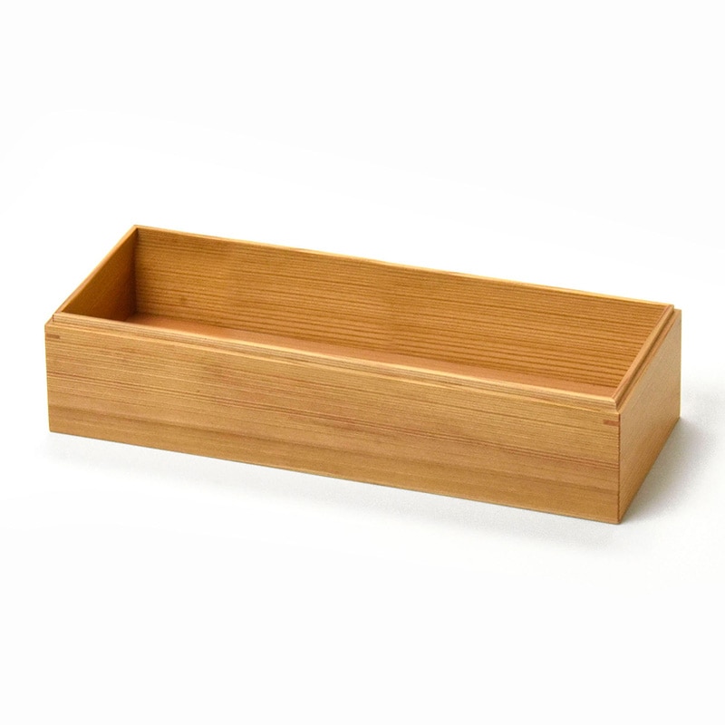 ヤマコー 木曽杉 長角料理箱 身のみ 38652 1個(ご注文単位1個)【直送品】