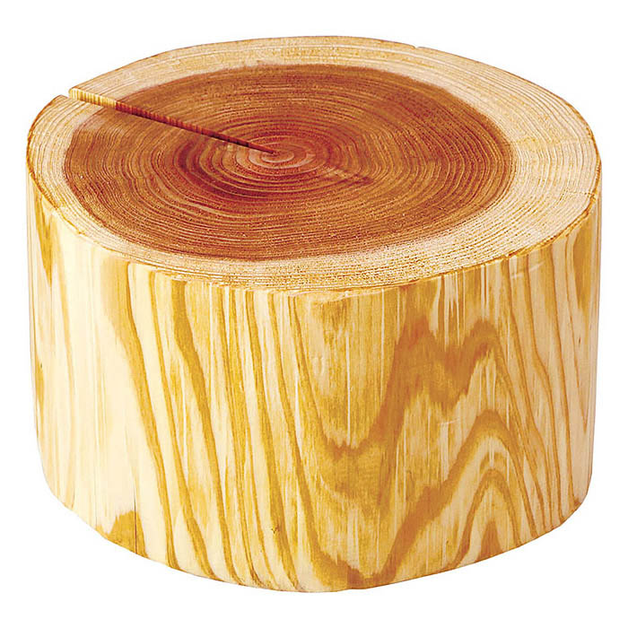 ヤマコー 新　杉　磨き丸太ディスプレイ台　大径　L  45525 1個（ご注文単位1個）【直送品】