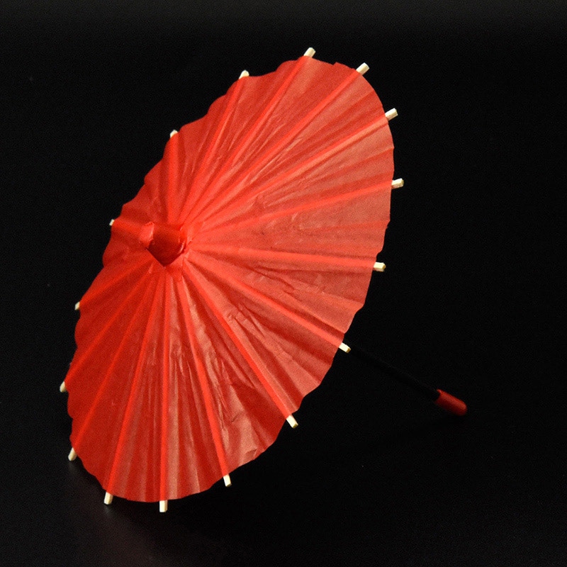 ヤマコー ミニ野立傘B 中 朱 64134 1個(ご注文単位1個)【直送品】