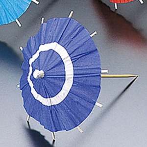 ヤマコー 64182 ミニ蛇の目傘B 小 紫 200入 1袋(ご注文単位1袋)【直送品】