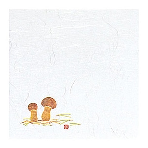 ヤマコー 雲竜敷紙　4寸　まつたけ 100枚入 64423 1パック（ご注文単位1パック）【直送品】