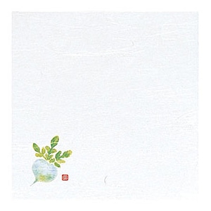 ヤマコー 雲竜敷紙　4寸　かぶ 100枚入 64427 1パック（ご注文単位1パック）【直送品】