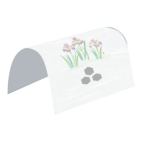 ヤマコー ドーム掛紙 菖蒲 100枚入 64495 1パック(ご注文単位1パック)【直送品】