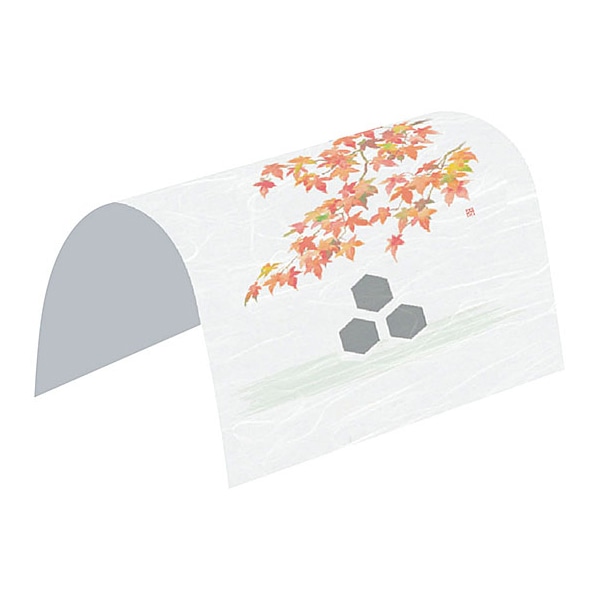 ヤマコー ドーム掛紙 竜田川 100枚入 64497 1パック(ご注文単位1パック)【直送品】