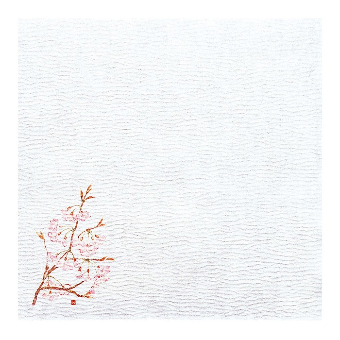 ヤマコー 5寸グルメ敷紙　桜 100枚入 64750 1パック（ご注文単位1パック）【直送品】