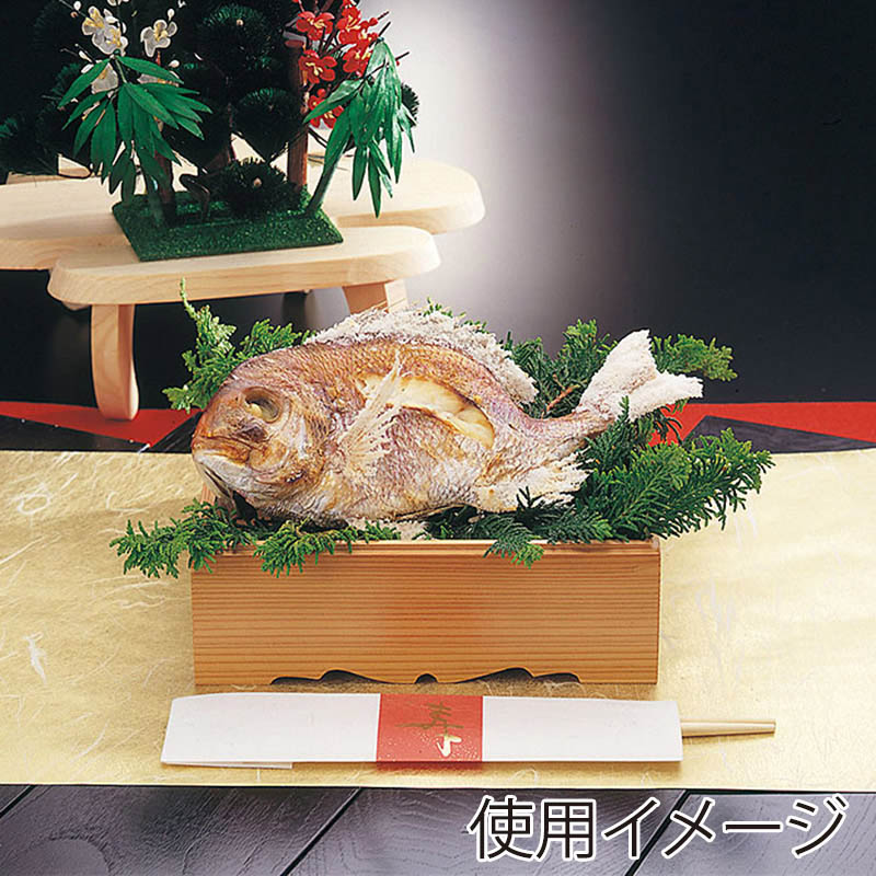 ヤマコー 割りばし お祝い箸 宴 寿 赤 5膳入 64810 1パック(ご注文単位1パック)【直送品】