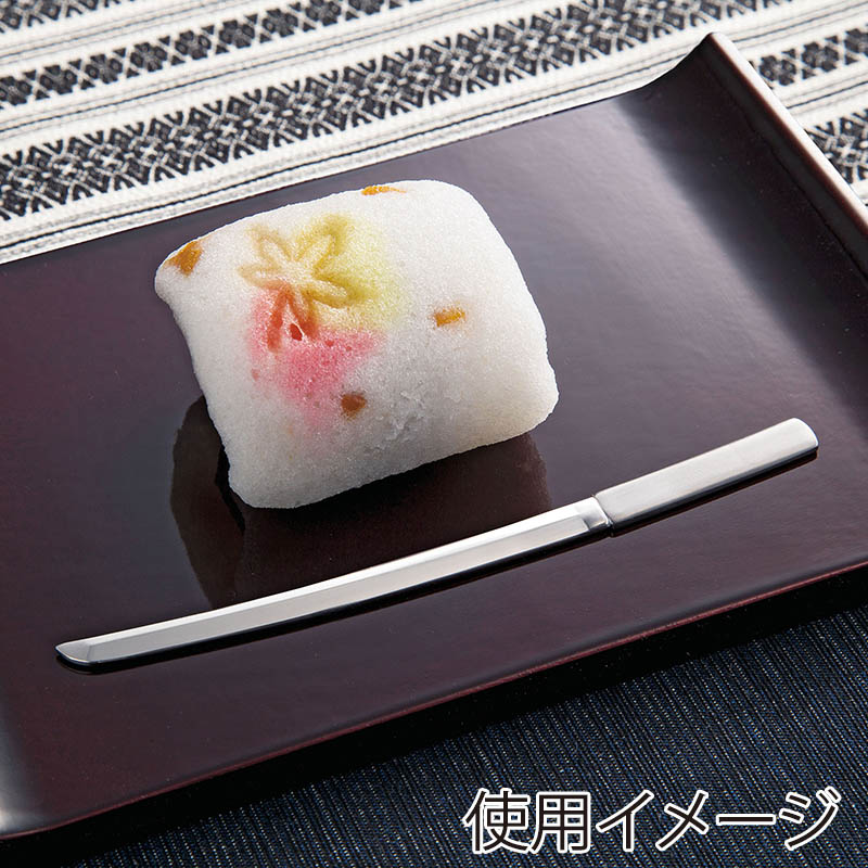 ヤマコー ステンレス菓子楊枝 日本刀型 64842 1個(ご注文単位1個)【直送品】