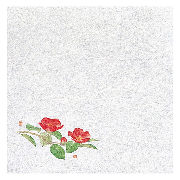 ヤマコー 新　濡れ奉書紙　椿 100枚入 65409 1パック（ご注文単位1パック）【直送品】