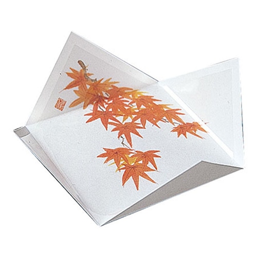 ヤマコー 抗菌　四季の紙皿　もみじ 200枚入 65595 1パック（ご注文単位1パック）【直送品】
