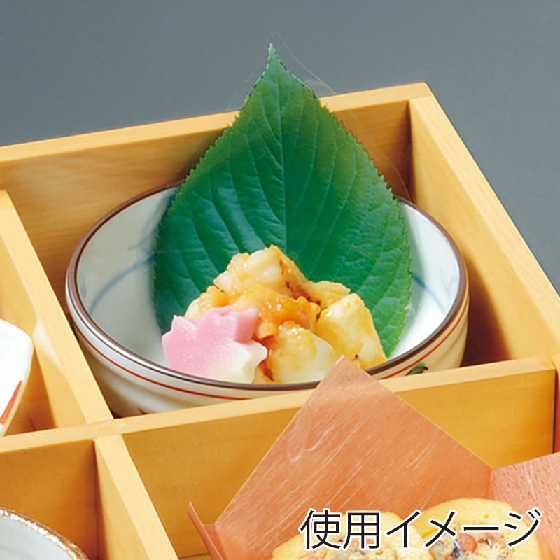 ヤマコー PP貼合せ 型抜きクリアシート この葉 200枚入 65787 1パック(ご注文単位1パック)【直送品】