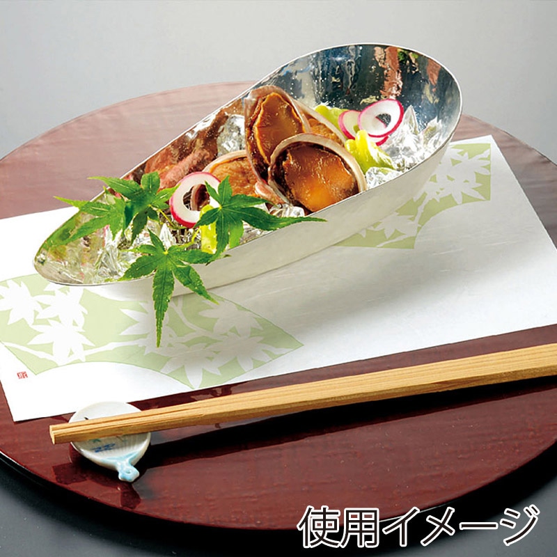 ヤマコー 雲竜和紙 薄色四季紙 青もみじ 100枚入 65866 1パック(ご注文単位1パック)【直送品】